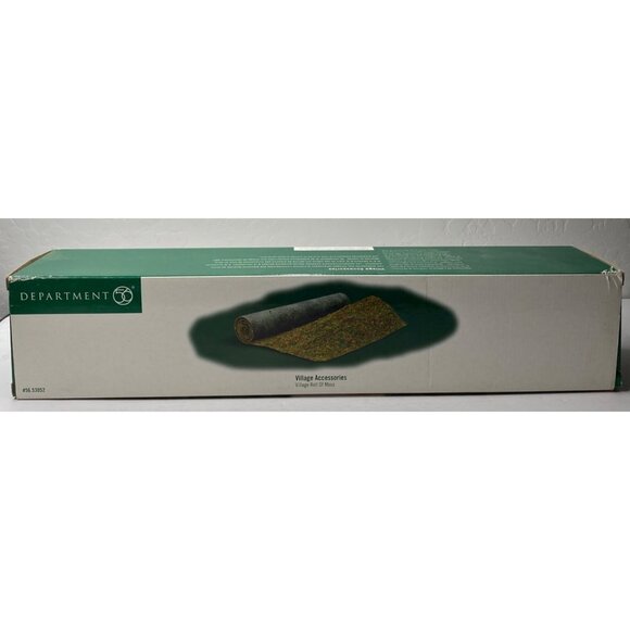 Department 56 Village Accessories Roll Of Moss For Display Decor 56.53052 - Picture 2 of 5